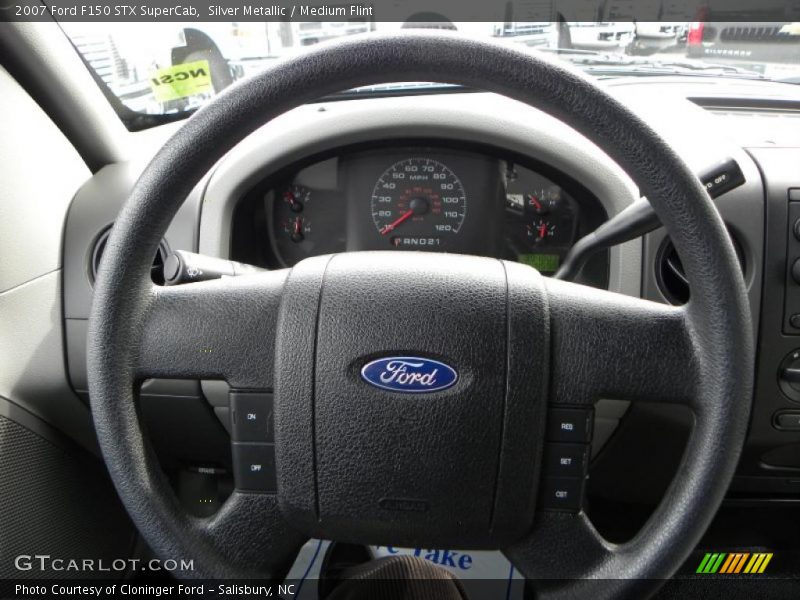 Silver Metallic / Medium Flint 2007 Ford F150 STX SuperCab