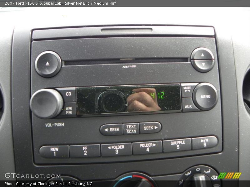 Silver Metallic / Medium Flint 2007 Ford F150 STX SuperCab