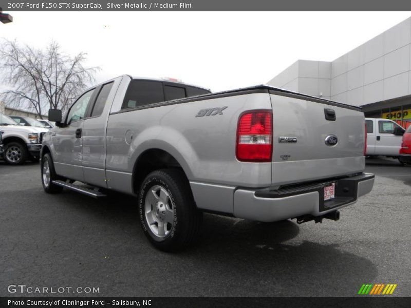 Silver Metallic / Medium Flint 2007 Ford F150 STX SuperCab