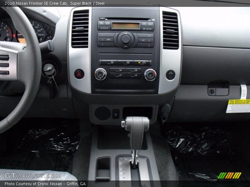 Super Black / Steel 2010 Nissan Frontier SE Crew Cab