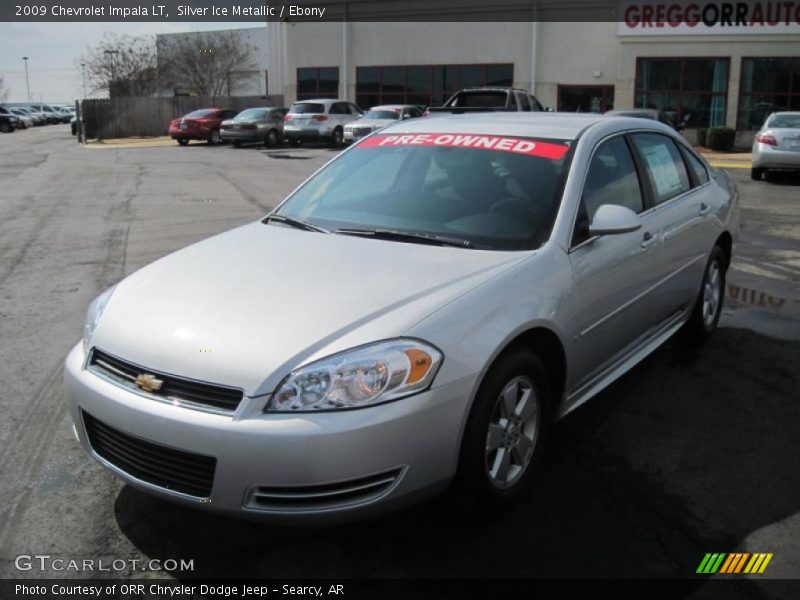 Silver Ice Metallic / Ebony 2009 Chevrolet Impala LT