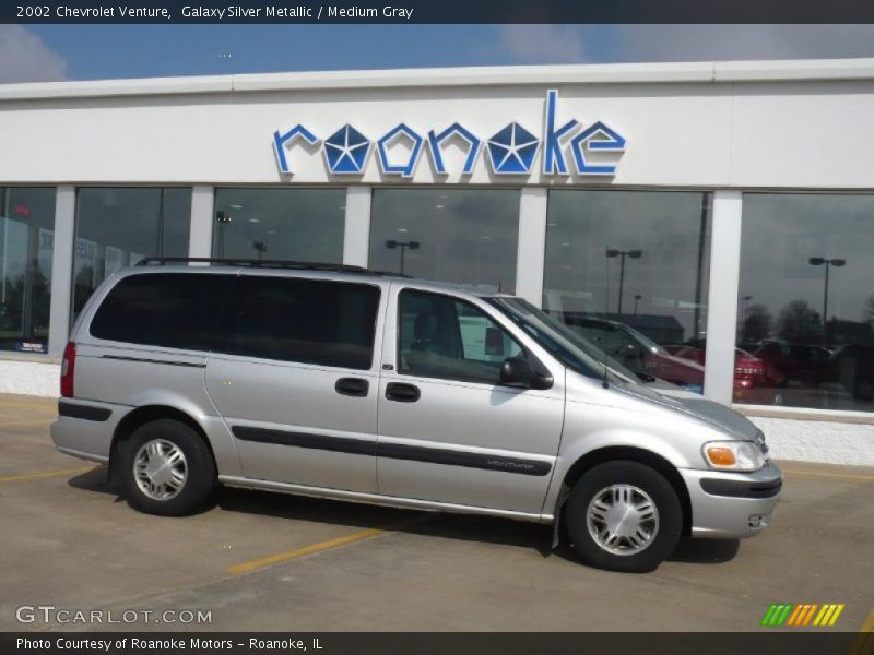 Galaxy Silver Metallic / Medium Gray 2002 Chevrolet Venture