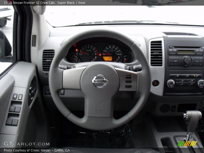 Super Black / Steel 2010 Nissan Frontier SE Crew Cab