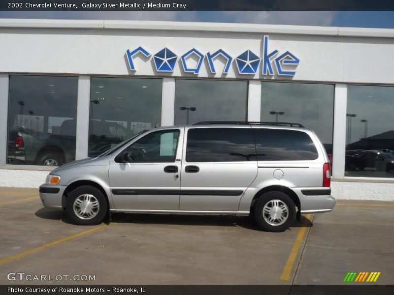 Galaxy Silver Metallic / Medium Gray 2002 Chevrolet Venture