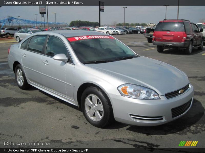Silver Ice Metallic / Ebony 2009 Chevrolet Impala LT