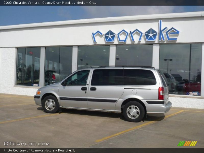 Galaxy Silver Metallic / Medium Gray 2002 Chevrolet Venture