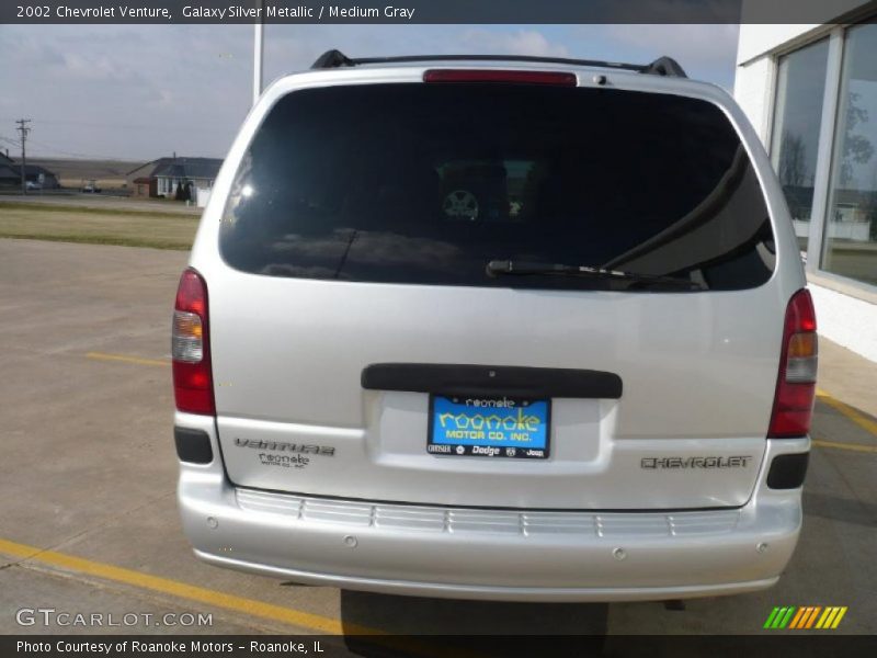 Galaxy Silver Metallic / Medium Gray 2002 Chevrolet Venture