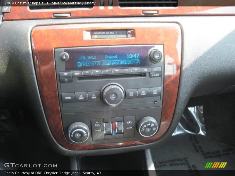 Silver Ice Metallic / Ebony 2009 Chevrolet Impala LT
