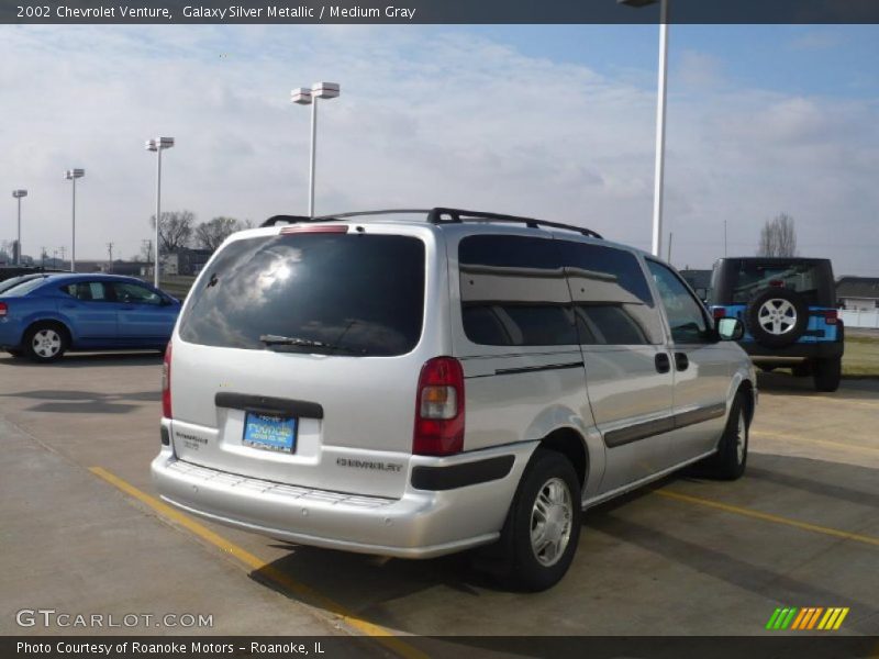 Galaxy Silver Metallic / Medium Gray 2002 Chevrolet Venture