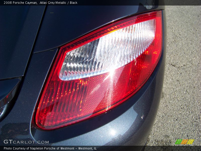 Atlas Grey Metallic / Black 2008 Porsche Cayman