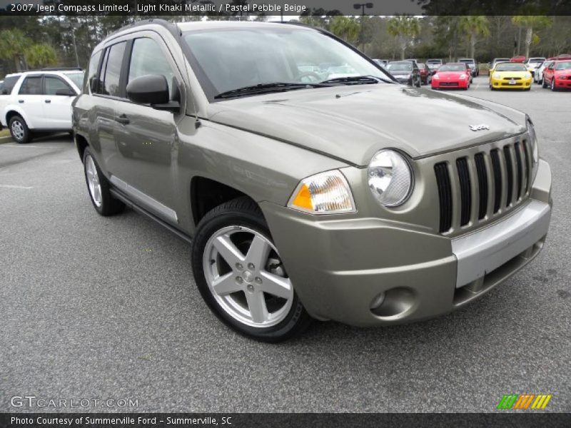 Light Khaki Metallic / Pastel Pebble Beige 2007 Jeep Compass Limited