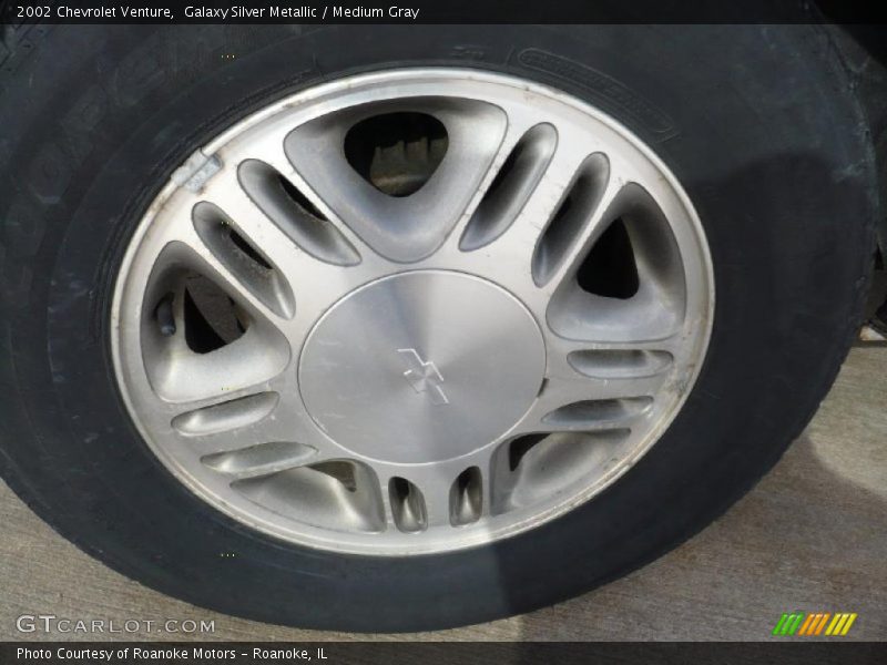 Galaxy Silver Metallic / Medium Gray 2002 Chevrolet Venture