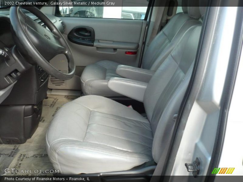 Galaxy Silver Metallic / Medium Gray 2002 Chevrolet Venture
