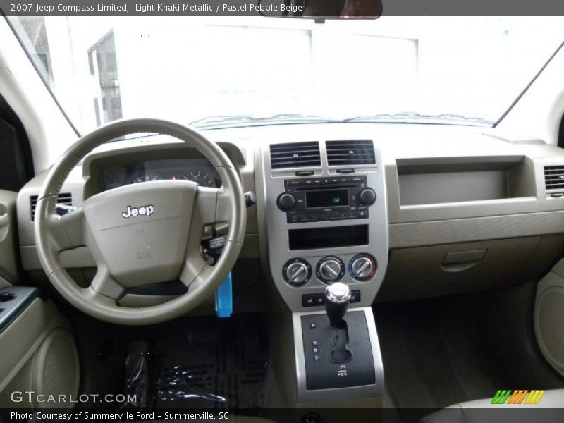 Light Khaki Metallic / Pastel Pebble Beige 2007 Jeep Compass Limited