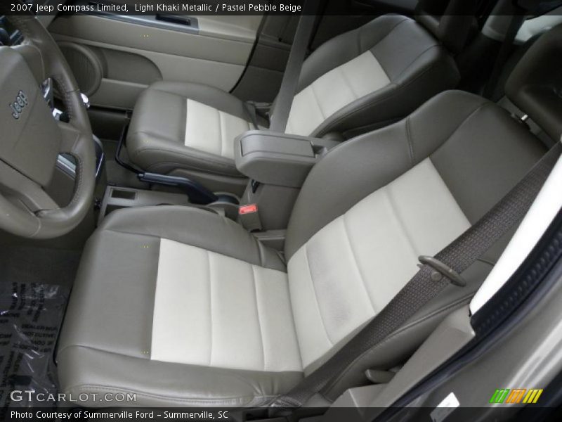 Light Khaki Metallic / Pastel Pebble Beige 2007 Jeep Compass Limited