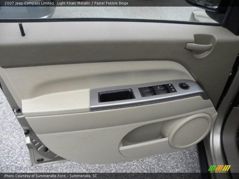 Light Khaki Metallic / Pastel Pebble Beige 2007 Jeep Compass Limited