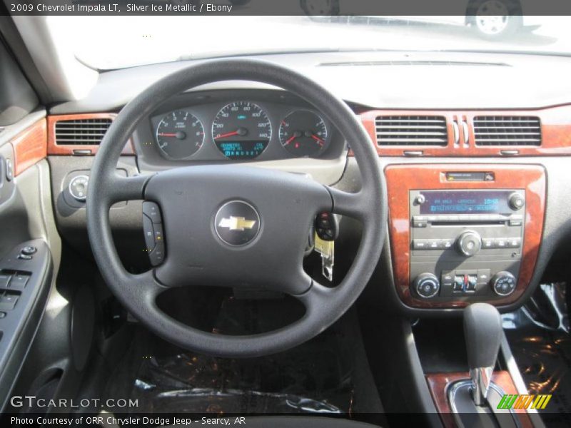 Silver Ice Metallic / Ebony 2009 Chevrolet Impala LT