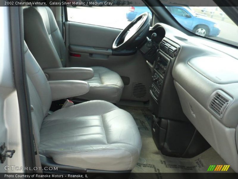 Galaxy Silver Metallic / Medium Gray 2002 Chevrolet Venture