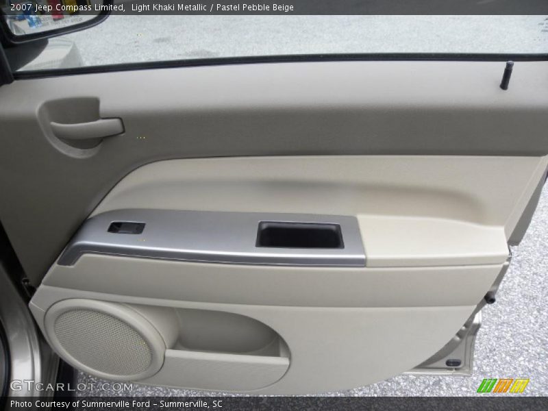 Light Khaki Metallic / Pastel Pebble Beige 2007 Jeep Compass Limited