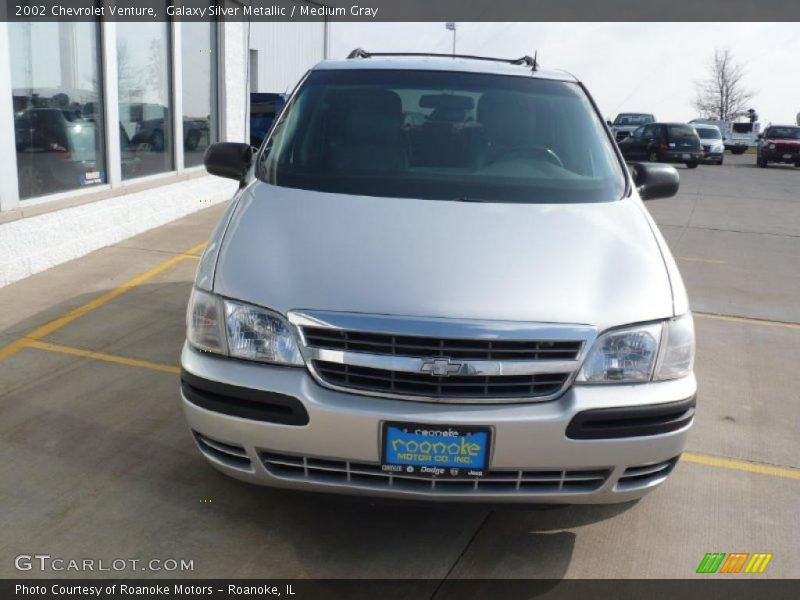 Galaxy Silver Metallic / Medium Gray 2002 Chevrolet Venture