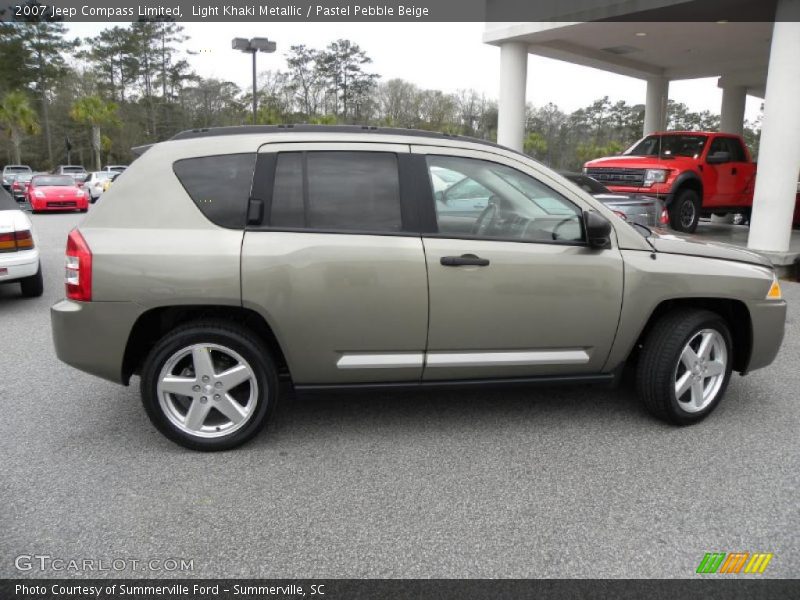 Light Khaki Metallic / Pastel Pebble Beige 2007 Jeep Compass Limited