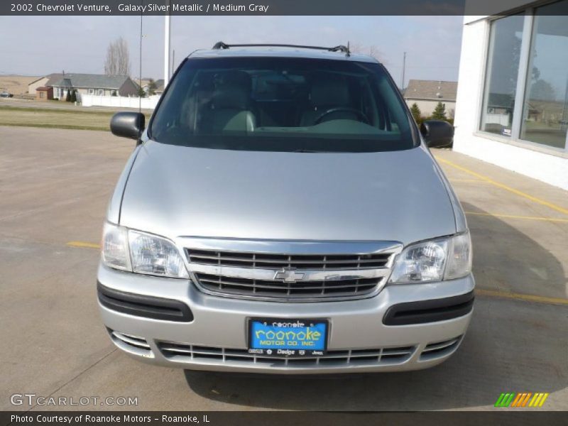 Galaxy Silver Metallic / Medium Gray 2002 Chevrolet Venture
