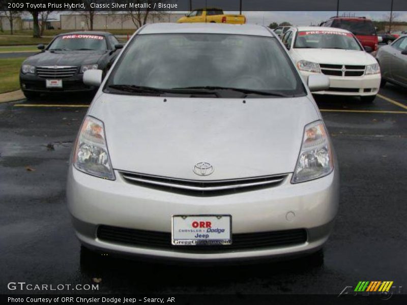 Classic Silver Metallic / Bisque 2009 Toyota Prius Hybrid