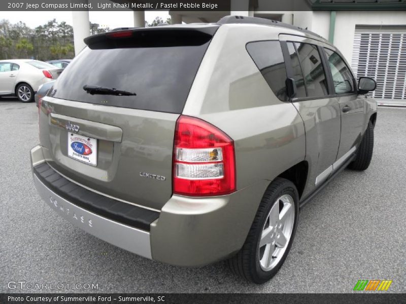 Light Khaki Metallic / Pastel Pebble Beige 2007 Jeep Compass Limited