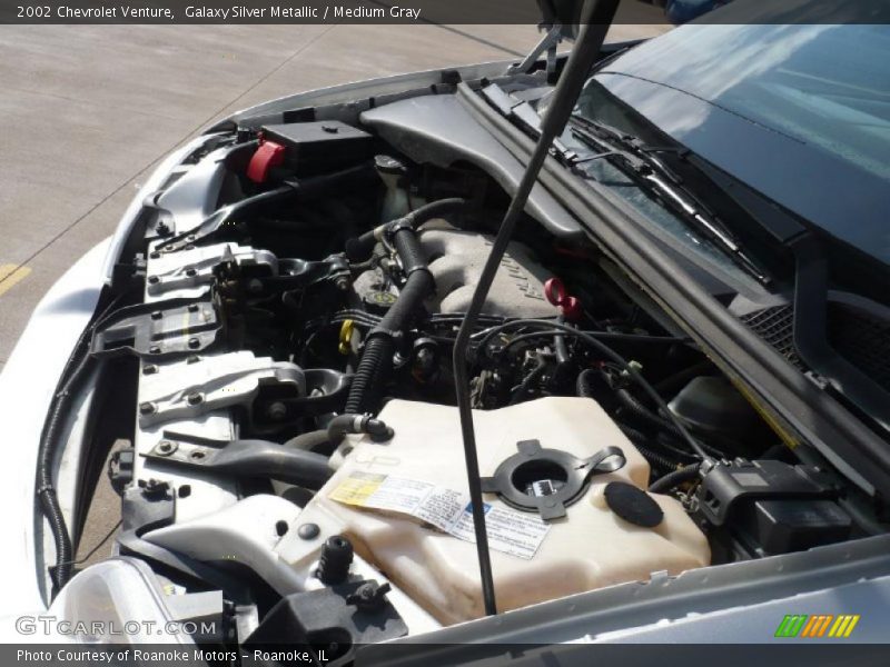 Galaxy Silver Metallic / Medium Gray 2002 Chevrolet Venture