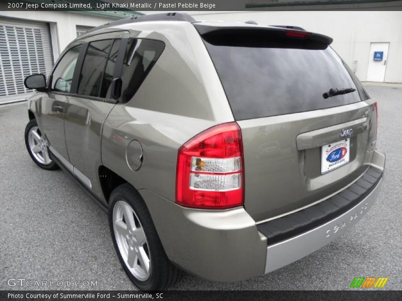 Light Khaki Metallic / Pastel Pebble Beige 2007 Jeep Compass Limited