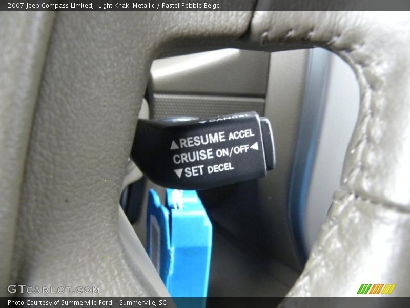 Light Khaki Metallic / Pastel Pebble Beige 2007 Jeep Compass Limited
