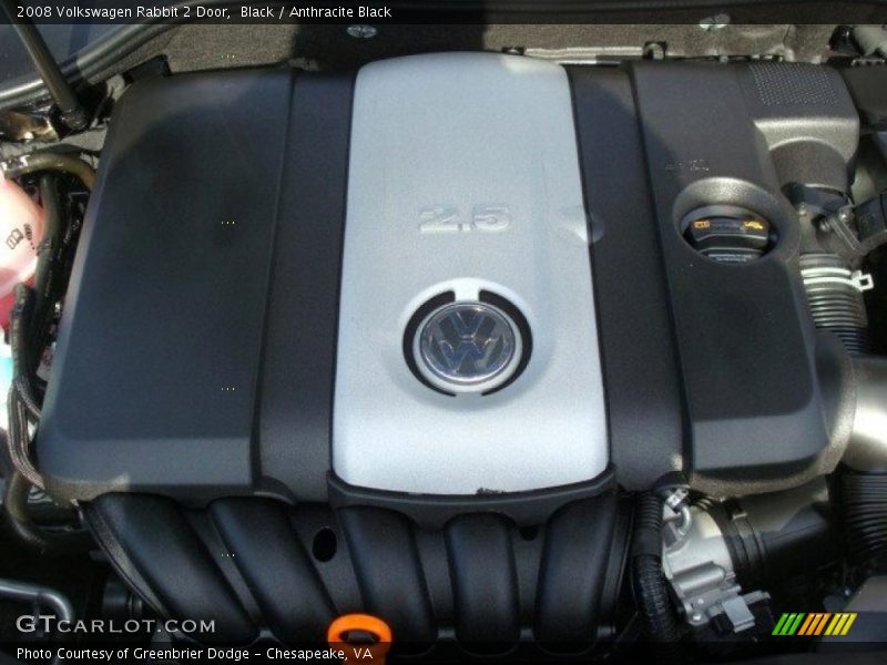 Black / Anthracite Black 2008 Volkswagen Rabbit 2 Door