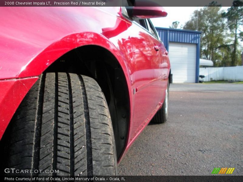 Precision Red / Neutral Beige 2008 Chevrolet Impala LT