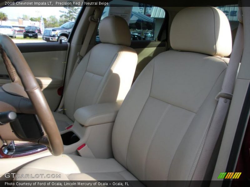 Precision Red / Neutral Beige 2008 Chevrolet Impala LT