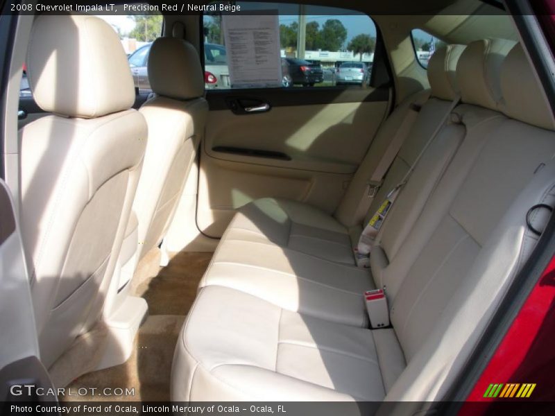 Precision Red / Neutral Beige 2008 Chevrolet Impala LT