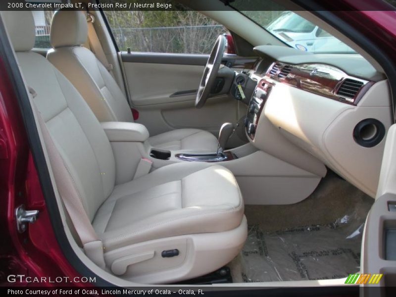 Precision Red / Neutral Beige 2008 Chevrolet Impala LT