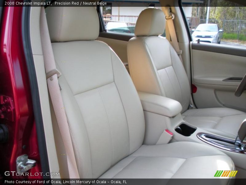 Precision Red / Neutral Beige 2008 Chevrolet Impala LT