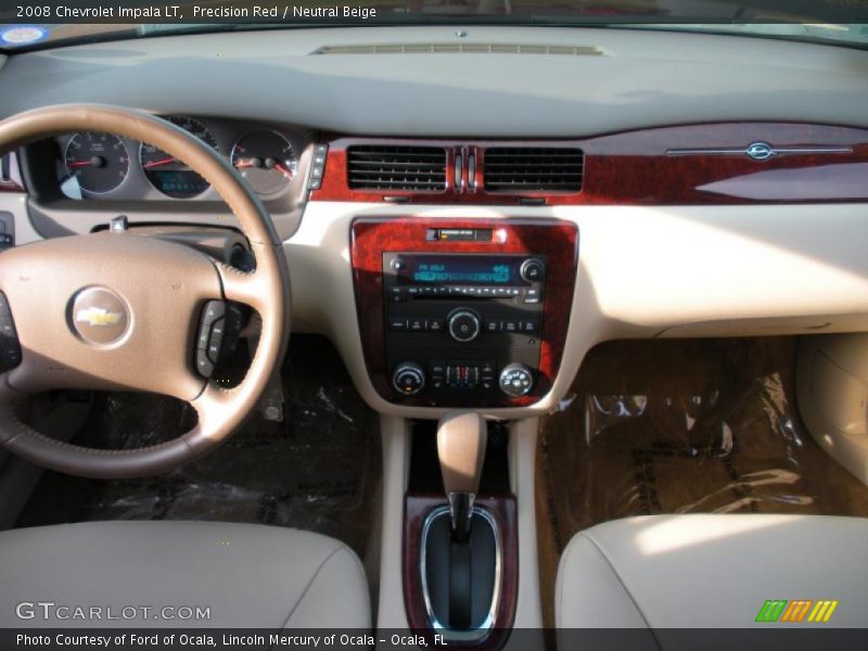 Precision Red / Neutral Beige 2008 Chevrolet Impala LT