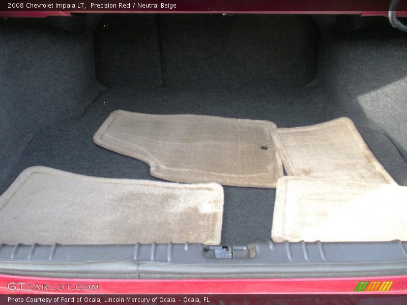 Precision Red / Neutral Beige 2008 Chevrolet Impala LT