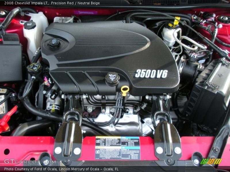 Precision Red / Neutral Beige 2008 Chevrolet Impala LT