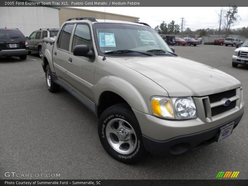 Pueblo Gold Metallic / Medium Pebble 2005 Ford Explorer Sport Trac XLS