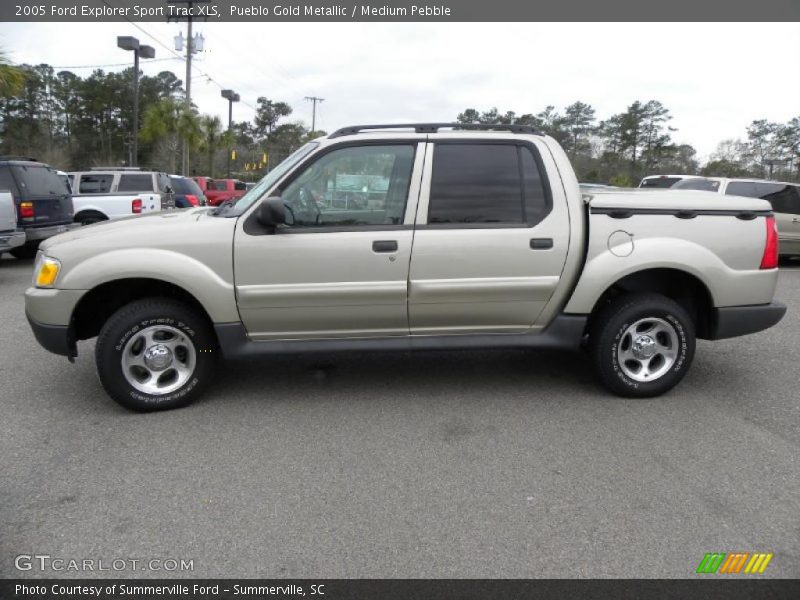 Pueblo Gold Metallic / Medium Pebble 2005 Ford Explorer Sport Trac XLS