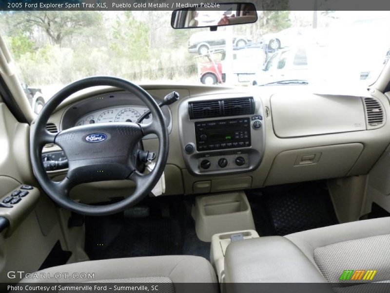 Pueblo Gold Metallic / Medium Pebble 2005 Ford Explorer Sport Trac XLS