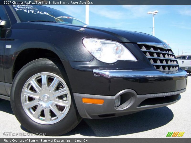 Brilliant Black / Pastel Slate Gray 2007 Chrysler Pacifica Touring