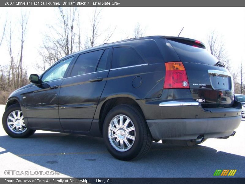 Brilliant Black / Pastel Slate Gray 2007 Chrysler Pacifica Touring