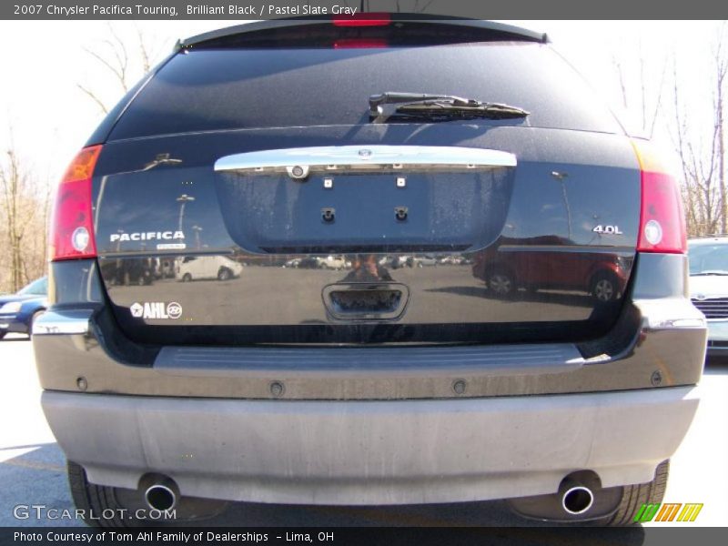 Brilliant Black / Pastel Slate Gray 2007 Chrysler Pacifica Touring