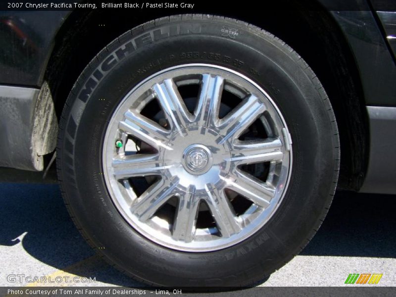 Brilliant Black / Pastel Slate Gray 2007 Chrysler Pacifica Touring