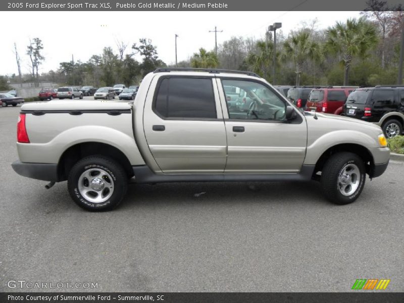 Pueblo Gold Metallic / Medium Pebble 2005 Ford Explorer Sport Trac XLS