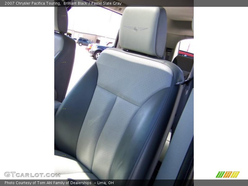 Brilliant Black / Pastel Slate Gray 2007 Chrysler Pacifica Touring