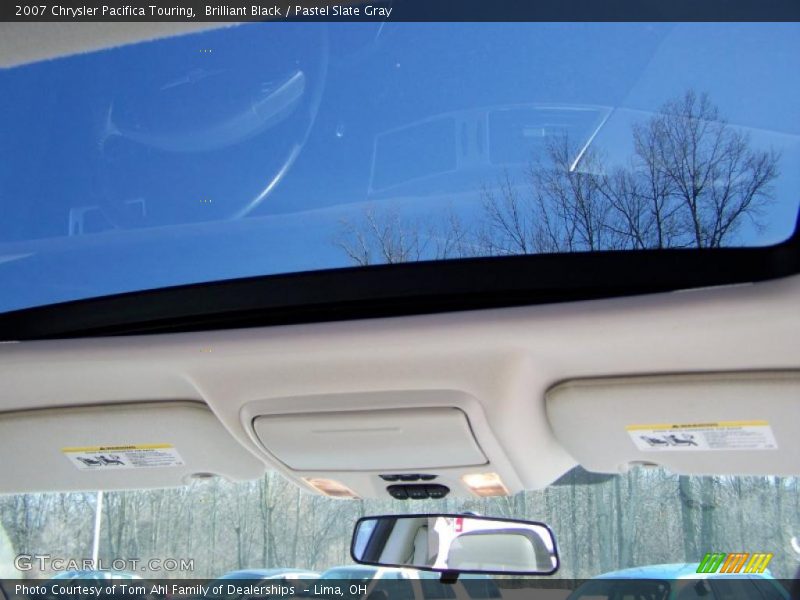 Brilliant Black / Pastel Slate Gray 2007 Chrysler Pacifica Touring